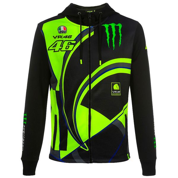 Giacche VR 46 Hoodie Replica Monster Dual