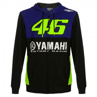 Giacche VR 46 Hoodie Yamaha Dual Racing